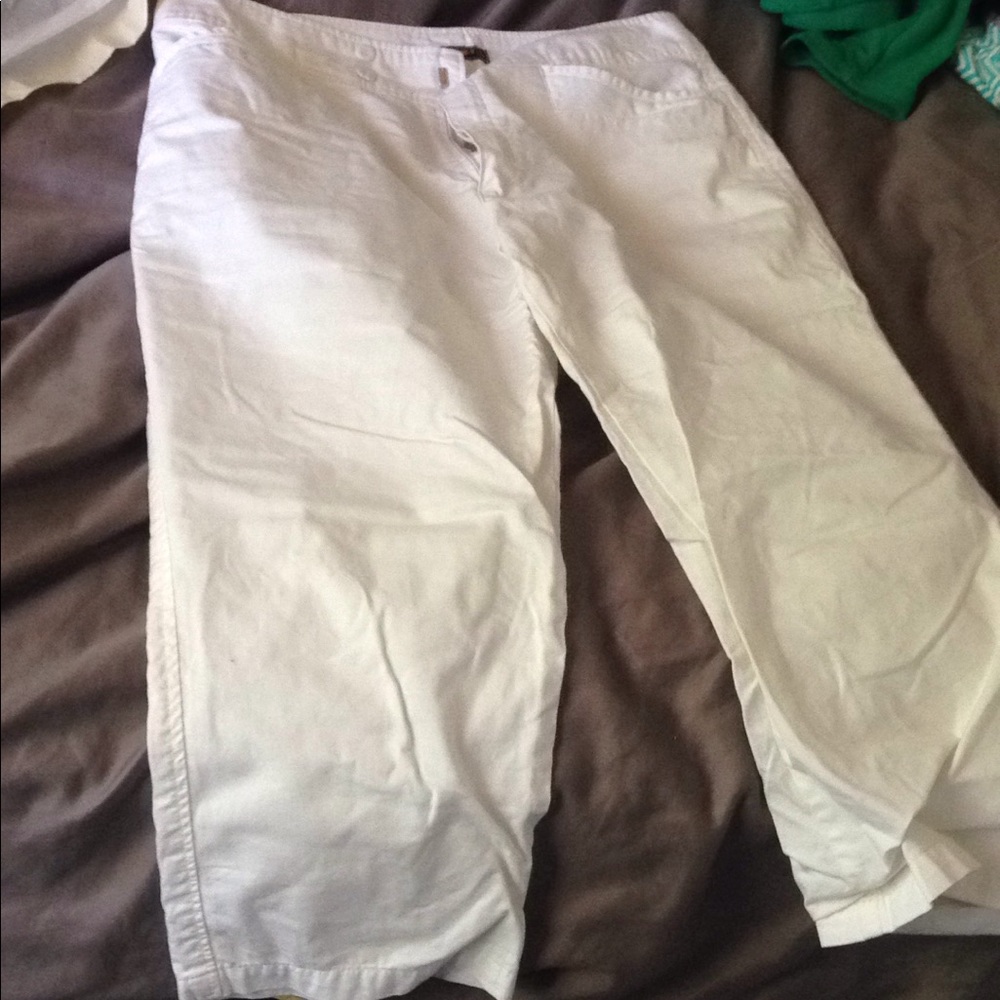 White capris